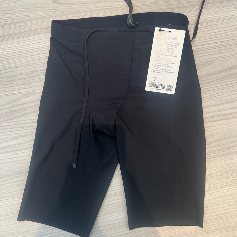 Brand New Lululemon Compression Black shorts